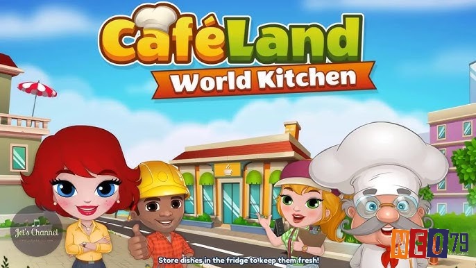Game Cafeland là game hấp dẫncho những ai say mê quản lý nhà hàng