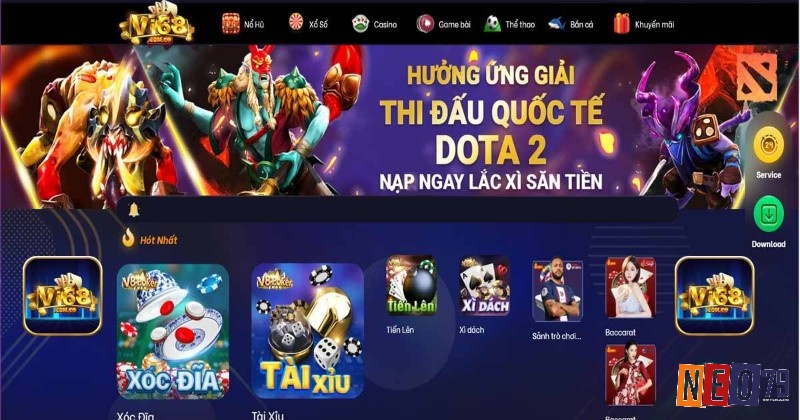 Đánh bài trực tuyến đa dạng trò chơi hấp dẫn