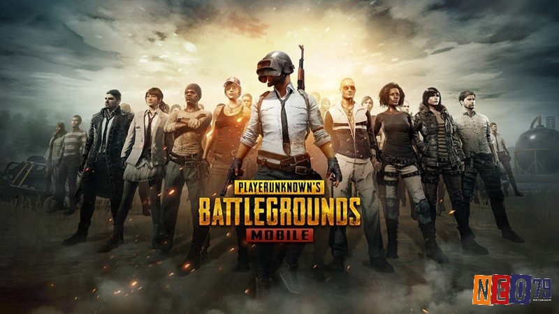 PUBG Mobile với đồ họa chân thực, bản đồ rộng lớn và chế độ đồng đội gay cấn.
