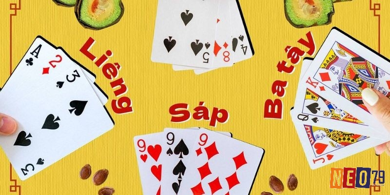 Mô tả cách tính điểm và các bộ bài đặc biệt như ba tiên, sáp trong bài cào