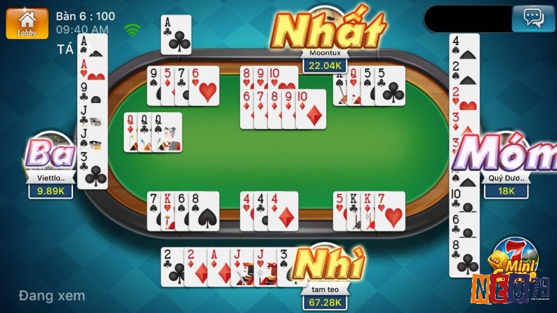 Cách tính điểm trong game bài phỏm dành cho anh em cược thủ mới