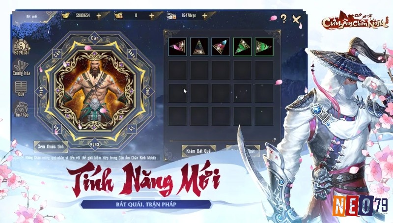 Kích hoạt trận pháp Bát Quái gia tăng sức mạnh vượt trội