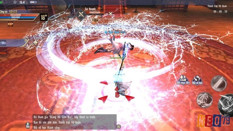 Nhập vai hiệp khách hành tẩu giang hồ trong game cửu âm chân kinh 3d mobile