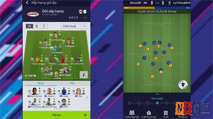 FIFA Online 4M – game đá banh trên iOS dành cho fan yêu thích quản lý chiến thuật