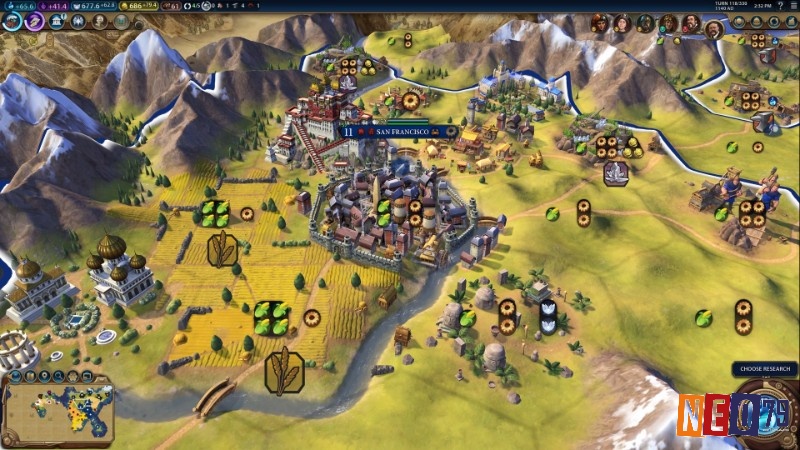 Để thành công trong game đế chế cần có chiến lược chơi dài hạn và tối ưu hóa thời gian chơi