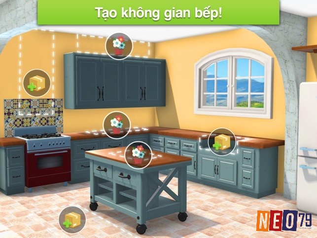 Phối màu để tạo cho không gian hài hoà hơn