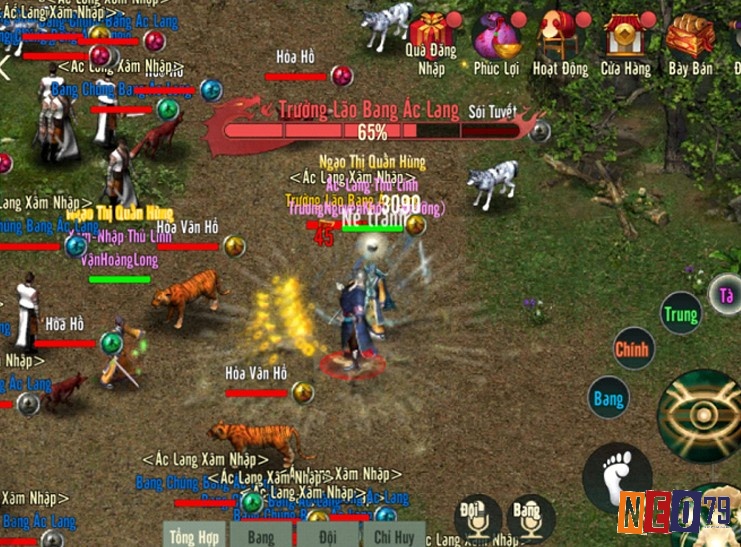 Game võ lâm mobile tái hiện chân thực cốt truyện kiếm hiệp kinh điển