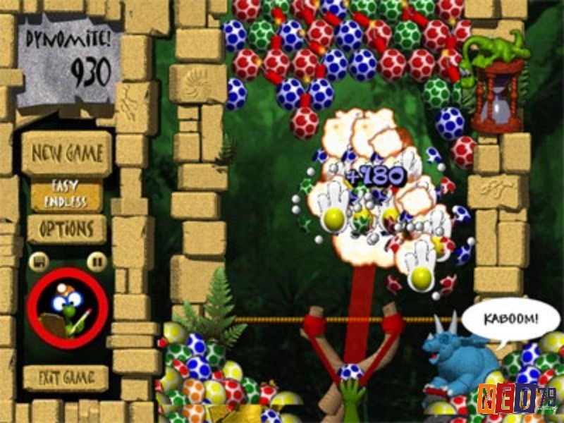Cách ngắm bắn chính xác, tạo combo rơi trứng để ghi điểm cao trong game bắn trứng PC.