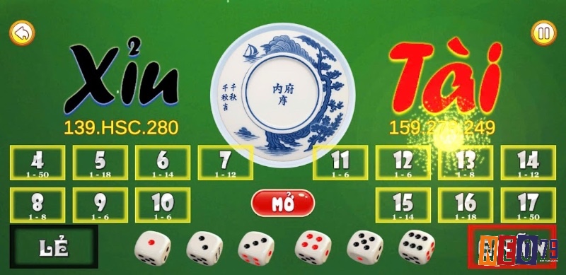 Tỷ lệ trả thưởng trong cách tính tài xỉu là yếu tố quyết định số tiền người chơi nhận khi thắng cược.