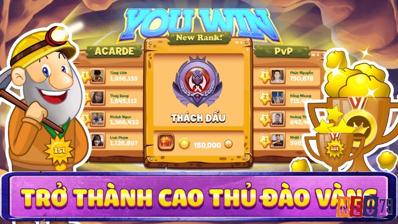 Điều khiển đơn giản: chỉ cần thả móc đúng lúc để đạt mục tiêu mỗi màn chơi.