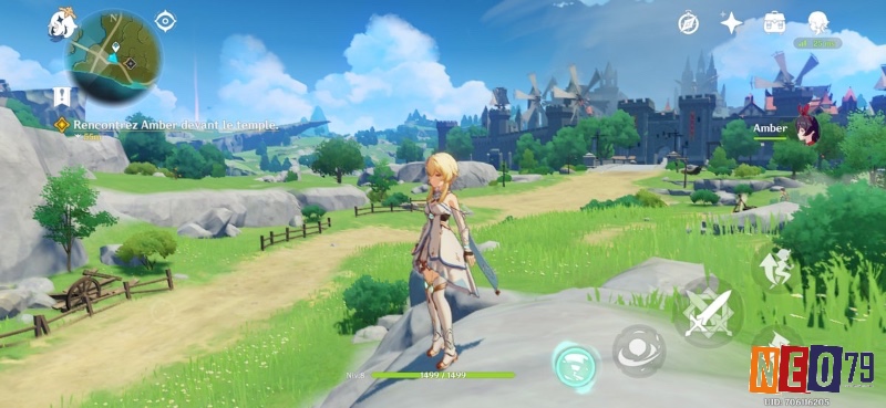 Game mobile nhập vai hay thế giới mở mang đến tự do khám phá và khung cảnh hùng vĩ.