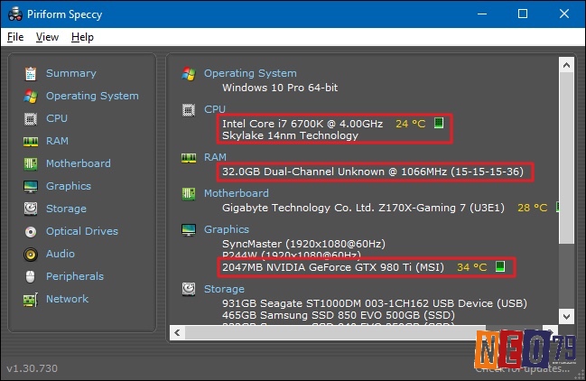 Người dùng kiểm tra OS, CPU, RAM và GPU trên PC để đảm bảo máy đáp ứng yêu cầu game trước khi tải