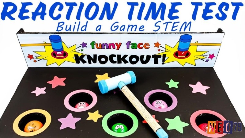 Reaction Time Test – game phản xạ tập trung vào đo tốc độ phản ứng chính xác của người chơi