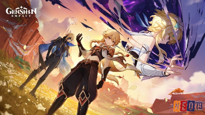 Genshin Impact laf top game iOS miễn phí đưa người chơi khám phá thế giới mở đầy màu sắc.