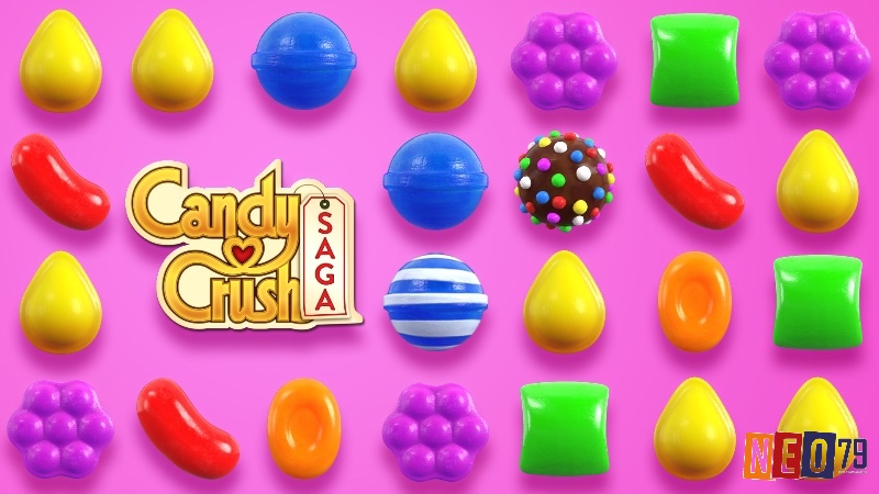 Candy Crush Saga là game match-3 gây nghiện, nổi tiếng toàn cầu.