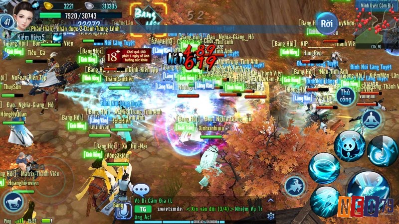 Đồ họa và âm thanh chân thực mang đến trải nghiệm top game võ lâm mobile nhập vai hoàn chỉnh.