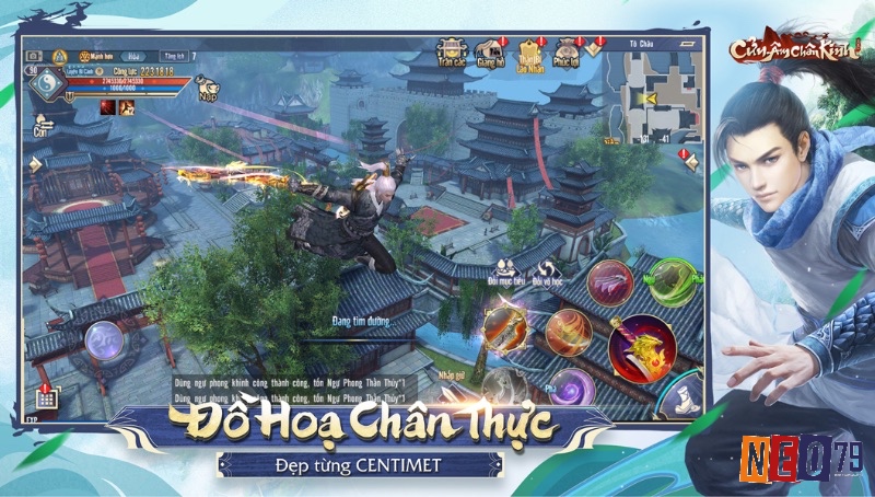 Cửu Âm Mobile mang đến trải nghiệm khinh công và võ học độc đáo.