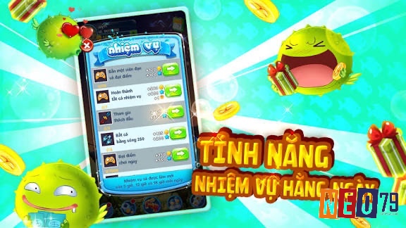 Hoàn thành các nhiệm vụ để anh em cược thủ đem về những phần thưởng giá trị nhất