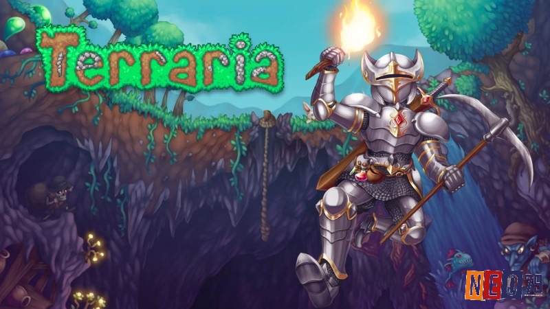 Terraria gây ấn tượng bởi sự kết hợp giữa phiêu lưu, xây dựng và chiến đấu đầy thử thách