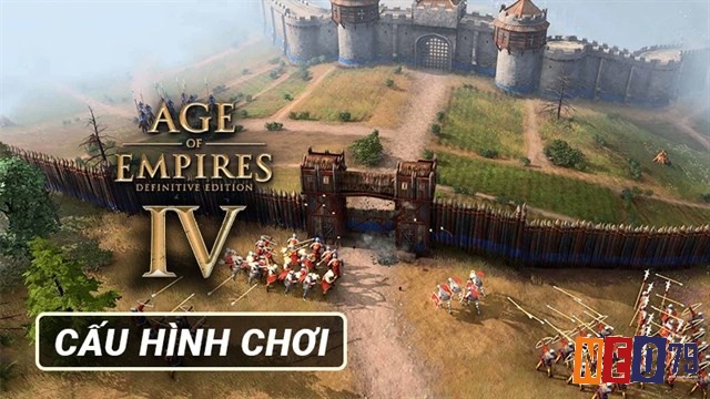 Game Age of Empires IV yêu cầu cấu hình tầm trung để đảm bảo trải nghiệm mượt mà và ổn định