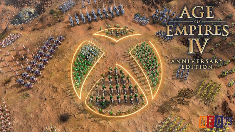 Game Age of Empires IV phát triển từ di sản 1997 và nâng cấp mạnh về đồ họa lẫn chiều sâu chiến thuật