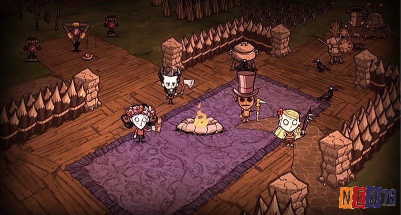 Quản lý máu, đói, tâm trí trong game Don’t Starve là chìa khóa sống sót qua các mùa