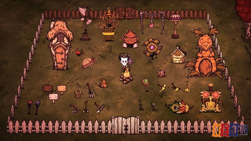 Chiến lược quản lý tài nguyên và chống lạnh trong game Don’t Starve mùa Đông khắc nghiệt