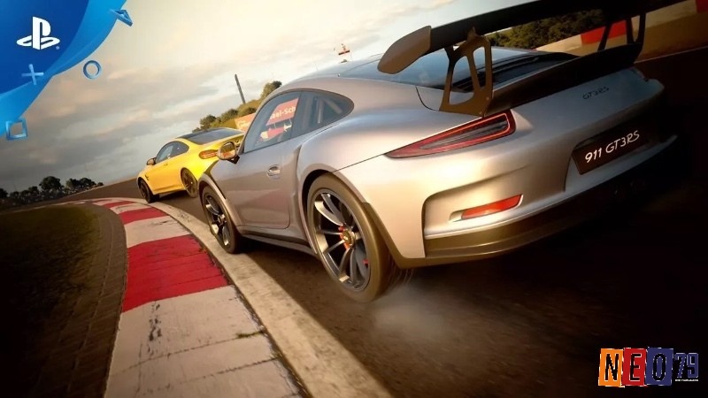 Từng đường nét và ánh sáng trong game Gran Turismo Sport đều được tái hiện chuẩn xác, thể hiện đẳng cấp đồ họa hàng đầu.