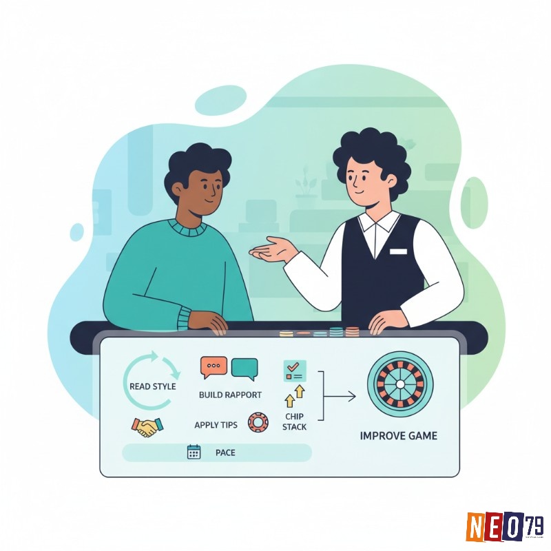 Người chơi roulette phân tích chiến thuật và kỹ năng giao tiếp, "đọc vị" phong cách của dealer để nâng cao trải nghiệm