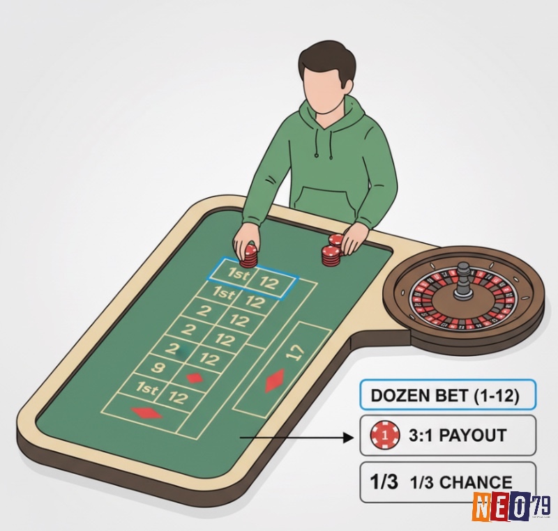 Cùng neo79 tìm hiểu về dozen bet là gì chi tiết nhất cho người chơi mới