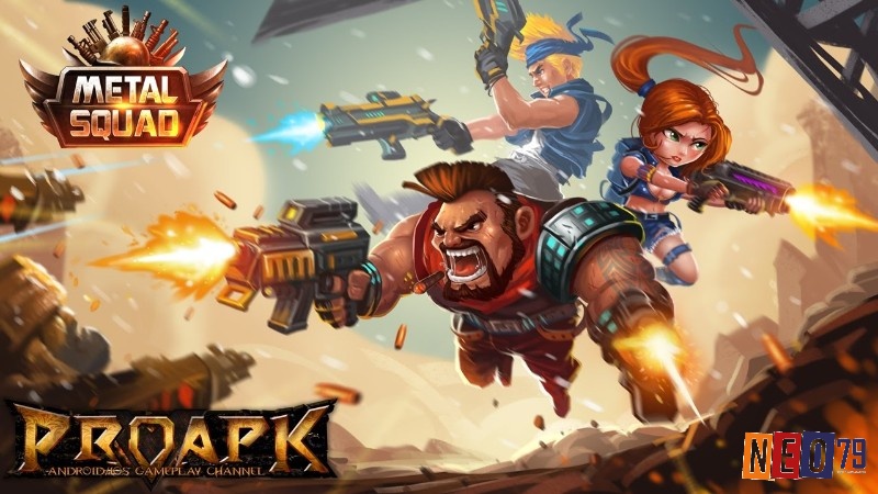 Metal Squad được cộng đồng yêu thích vì gợi nhớ phong cách run and gun kinh điển trên máy thùng và console đời cũ
