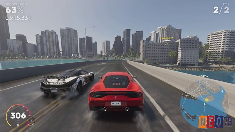 Game The Crew 2 có lối chơi đua xe thế giới mở hấp dẫn