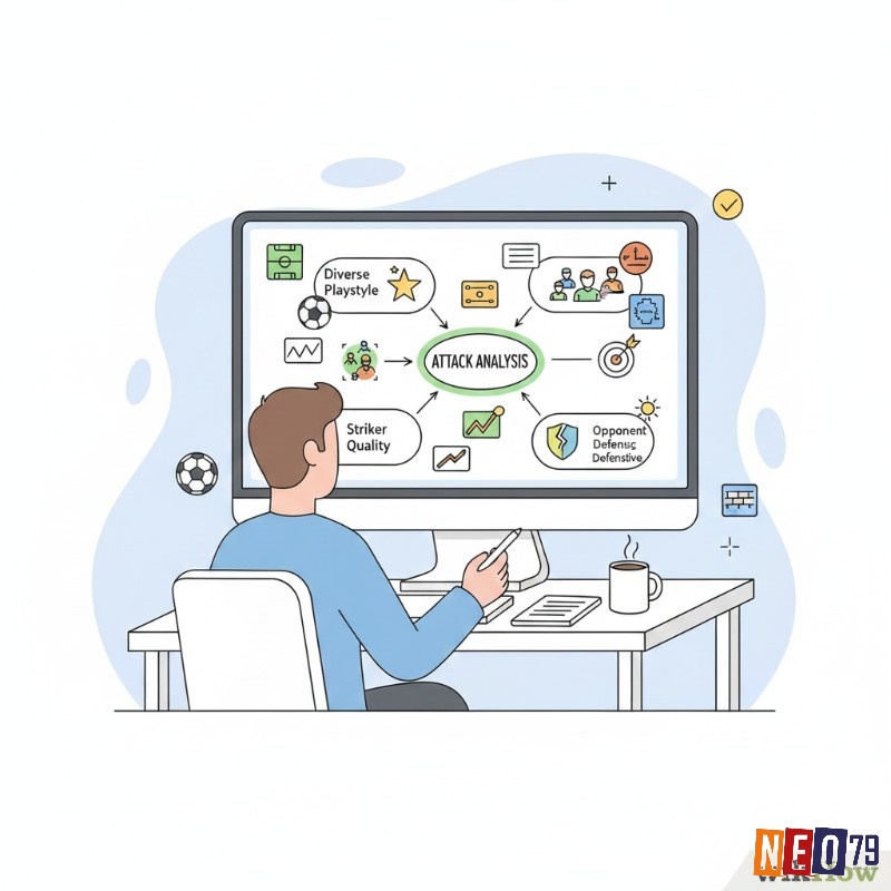 Người chơi cá cược phân tích phong độ, lối chơi tấn công, chất lượng chân sút và hàng phòng ngự đối thủ để ""đọc vị"" tỷ lệ kèo tổng điểm mùa giải