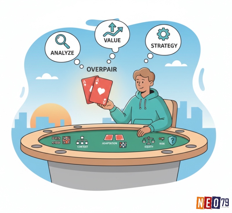 Cùng neo79 tìm hiểu về chiến lược overpair chơi thế nào chuẩn xác nhất nhé