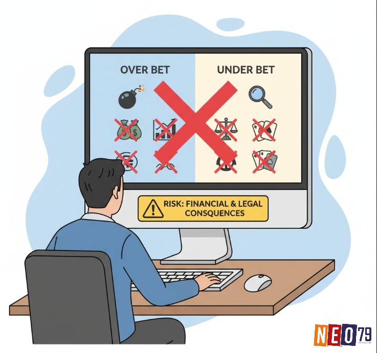 Người chơi cá cược cân nhắc rủi ro pháp lý, tài chính và xã hội khi tham gia vào các hoạt động cờ bạc phi pháp