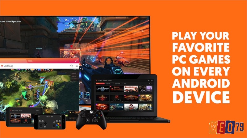 Vortex Cloud Gaming tiện lợi cho người không có PC mạnh