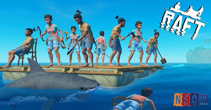 Game Raft là một tựa game sinh tồn trên đại dương hấp dẫn thu hút nhiều game thủ