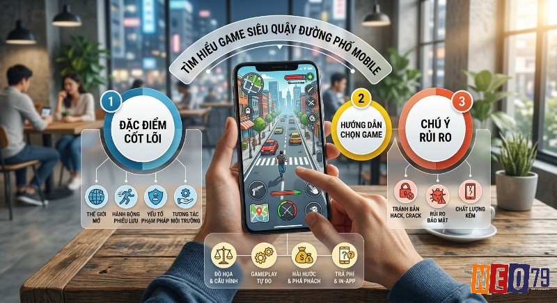 Checklist tìm hiểu game siêu quậy đường phố mobile