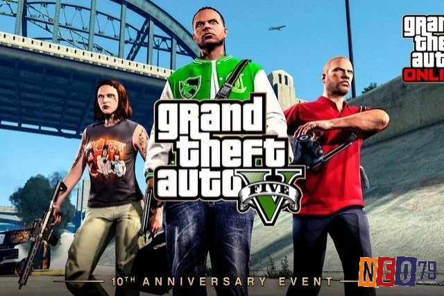Grand Theft Auto 5 nổi bật nhờ thế giới mở rộng, tự do và giàu tính điện ảnh