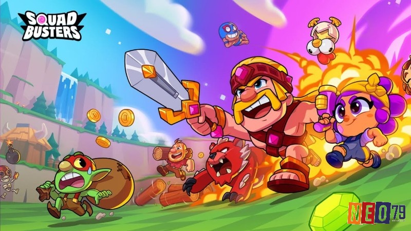 Squad Busters game hành động PvP vui nhộn trên mobile