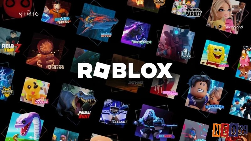 Roblox game sáng tạo nhiều mini game trên điện thoại