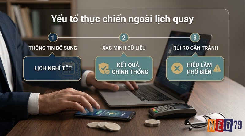 Yếu tố thực chiến ngoài lịch quay xổ số miền Bắc: lịch nghỉ Tết, xác minh kết quả chính thống và hiểu lầm phổ biến cần tránh