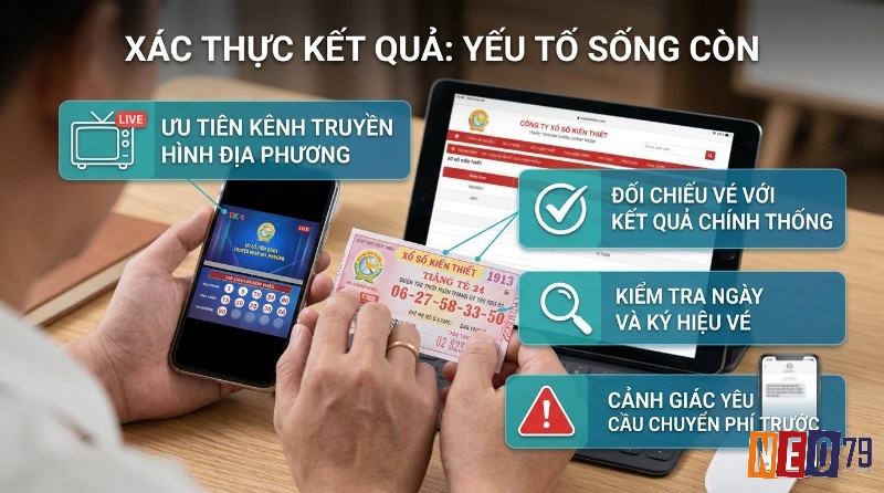 Hiểu lầm XSMB: mua vé theo tỉnh mới trúng. Thực tế, vé phát hành chung toàn khu vực, cơ hội trúng như nhau, lịch quay chỉ để theo dõi